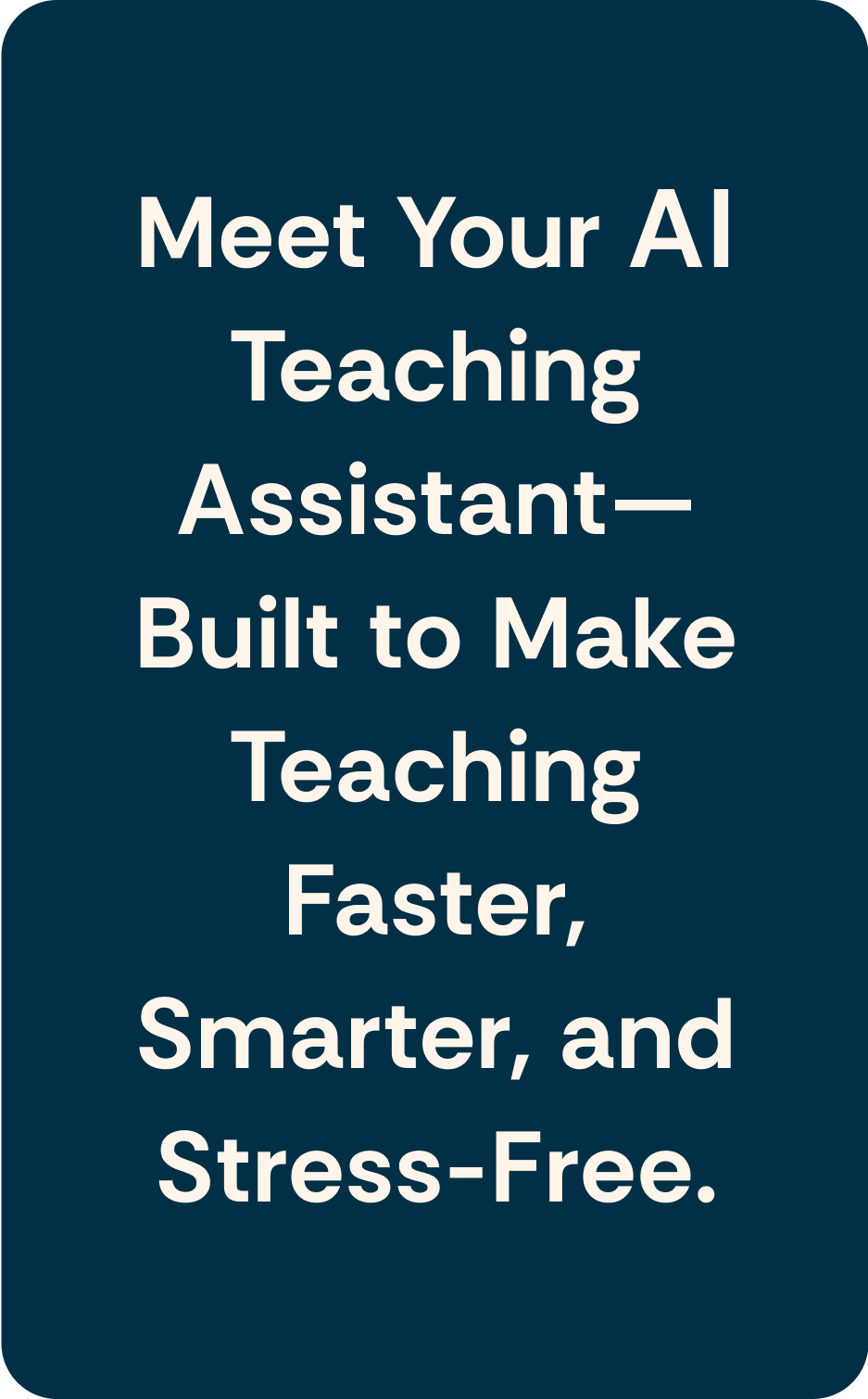 AI Teaching Assistant Intro