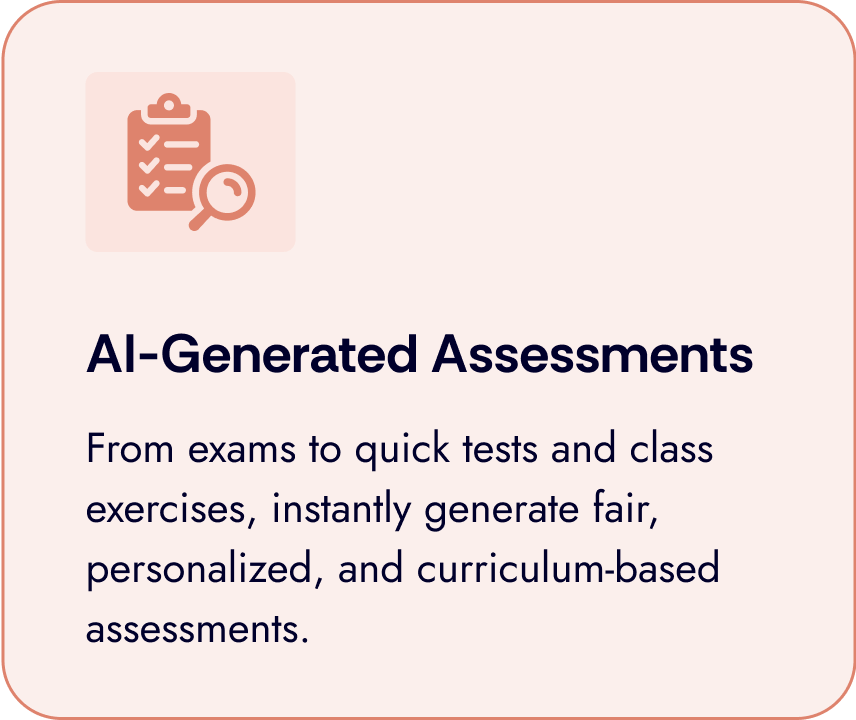 AI-Generated Assessments